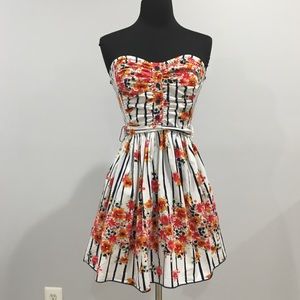 CRAFTY Strapless Dress